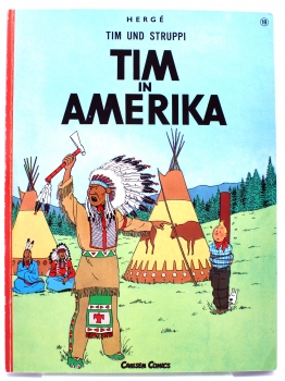 Tim und Struppi Comic Album Nr. 19: Tim in Amerika (23. Auflage) von Carlsen